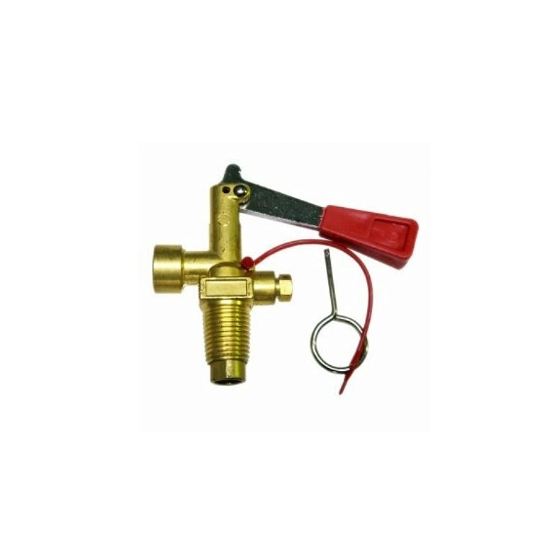 Запорно-пусковое устройство ЗПУ для огнетушителей ОУ-25, 55 (перекидная, W-19,2)