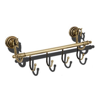 Boheme Medici Крючок четверной цвет бронза (10623)