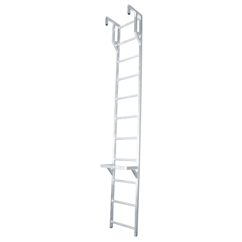 Лестница навесная алюминиевая для полувагонов ЛНА 3450