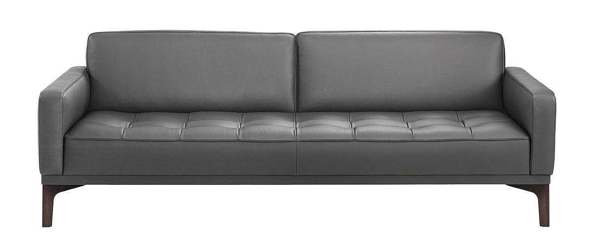 Темплтон М-06/3 3-х местный диван 210*82*75  Кожзам Орегон 17, т.серый