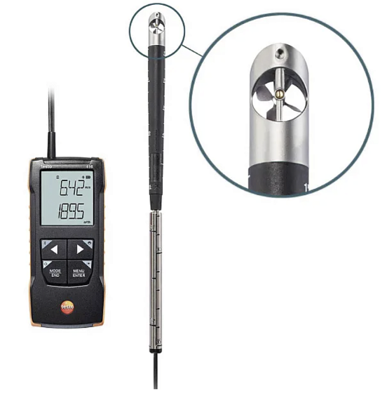 Анемометр Testo 416 с поверкой