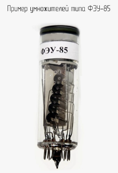 Умножитель фотоэлектронный ФЭУ-85 для индикации световых потоков с фотокатодом сурьмяно-цезиевым ТУ СУ3.358.076ТУ172