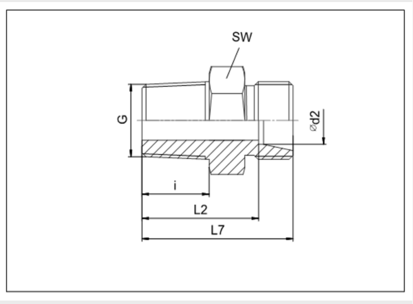 Фитинг XVRKNW16HL3/8