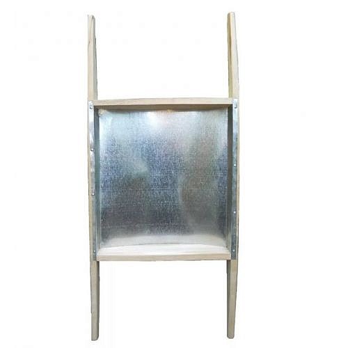 Носилки строительные деревянные 1300х900 мм с металлическим дном