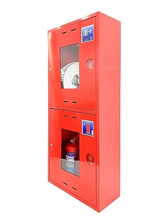 Шкаф пожарный ШП-К-02-Н-(О)ФАЭКС-20 открытый красный (ШПК-320НО)