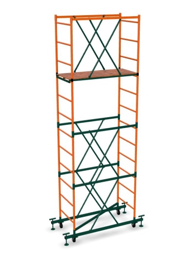 Вышка-тура ВС-250/0.7 Базовый блок + 3 секции (5.1 м) ГОСТ 24258-88.