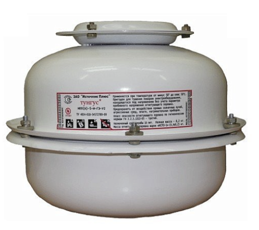 Модуль порошкового пожаротушения МПП (Н)-5-И-ГЭ-У2 ("Тунгус")