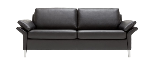 Диван 2-х местный Статус М-30/2 1630*850*860мм, экокожа черная