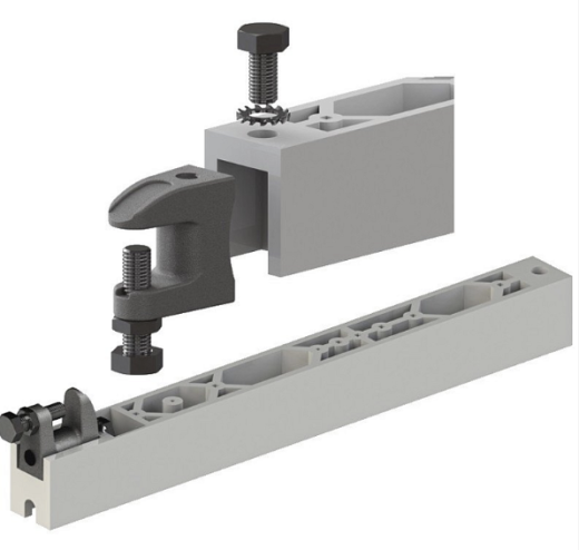 Кронштейн для крепления блоков, рефлекторов-отражателей и извещателей ИПДЛ-152 и С2000-ИПДЛ к металлическим балкам