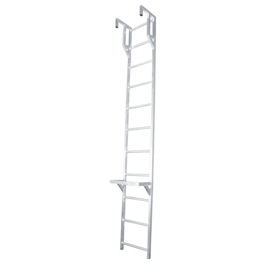 Лестница навесная алюминиевая для полувагонов ЛНА 3450