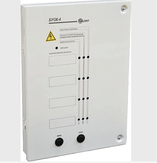 БУОК-4 СВТ1163.41-210 блок управления противопожарными клапанами (эл.мех., Uпит=220VAC)