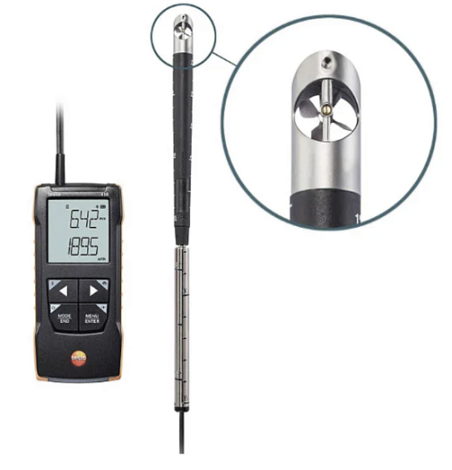 Анемометр Testo 416 с поверкой