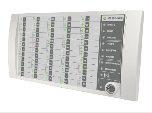 Блок индикации с клавиатурой С2000-БКИ