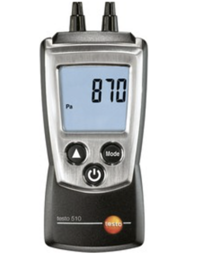 testo 510, Манометр дифференциальный (Госреестр РФ)